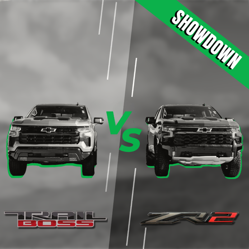 The Silverado 2500 Series Showdown: ZR2 vs. Trail Boss