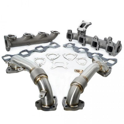 2007.5-2010 GM 2500HD/3500HD 6.6L LMM Duramax Exhaust Manifolds & Up-Pipes