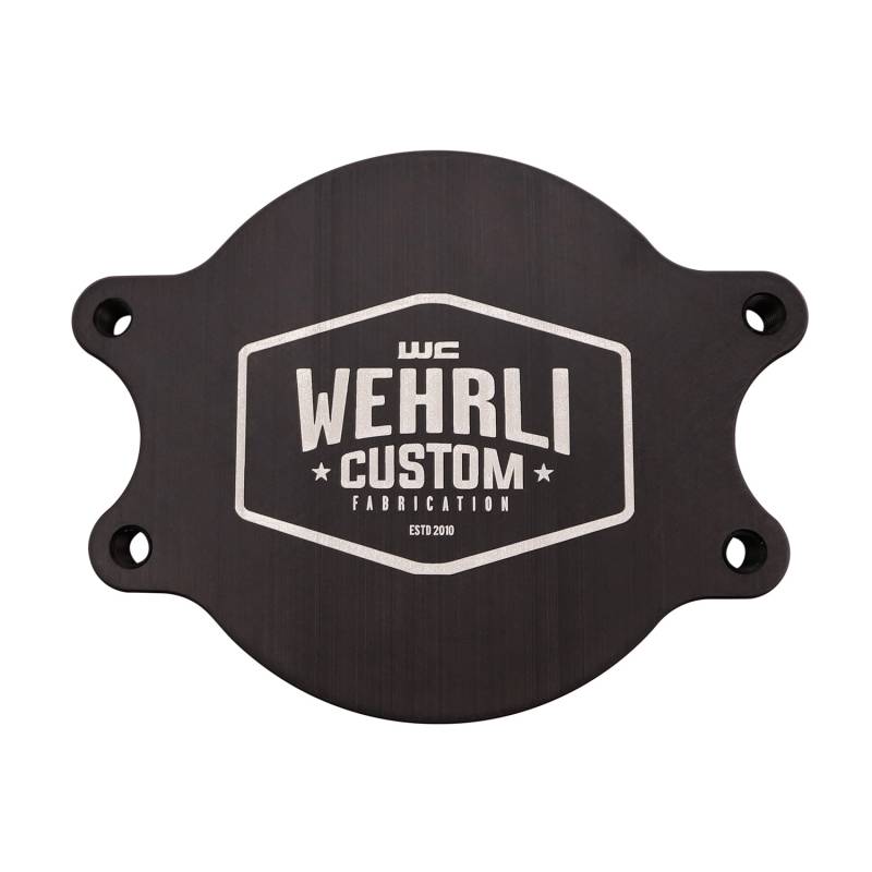 Wehrli 100024 Valley CP3 Block Off Plate | 2001-2016 Silverado/Sierra 2500HD/3500HD 6.6L