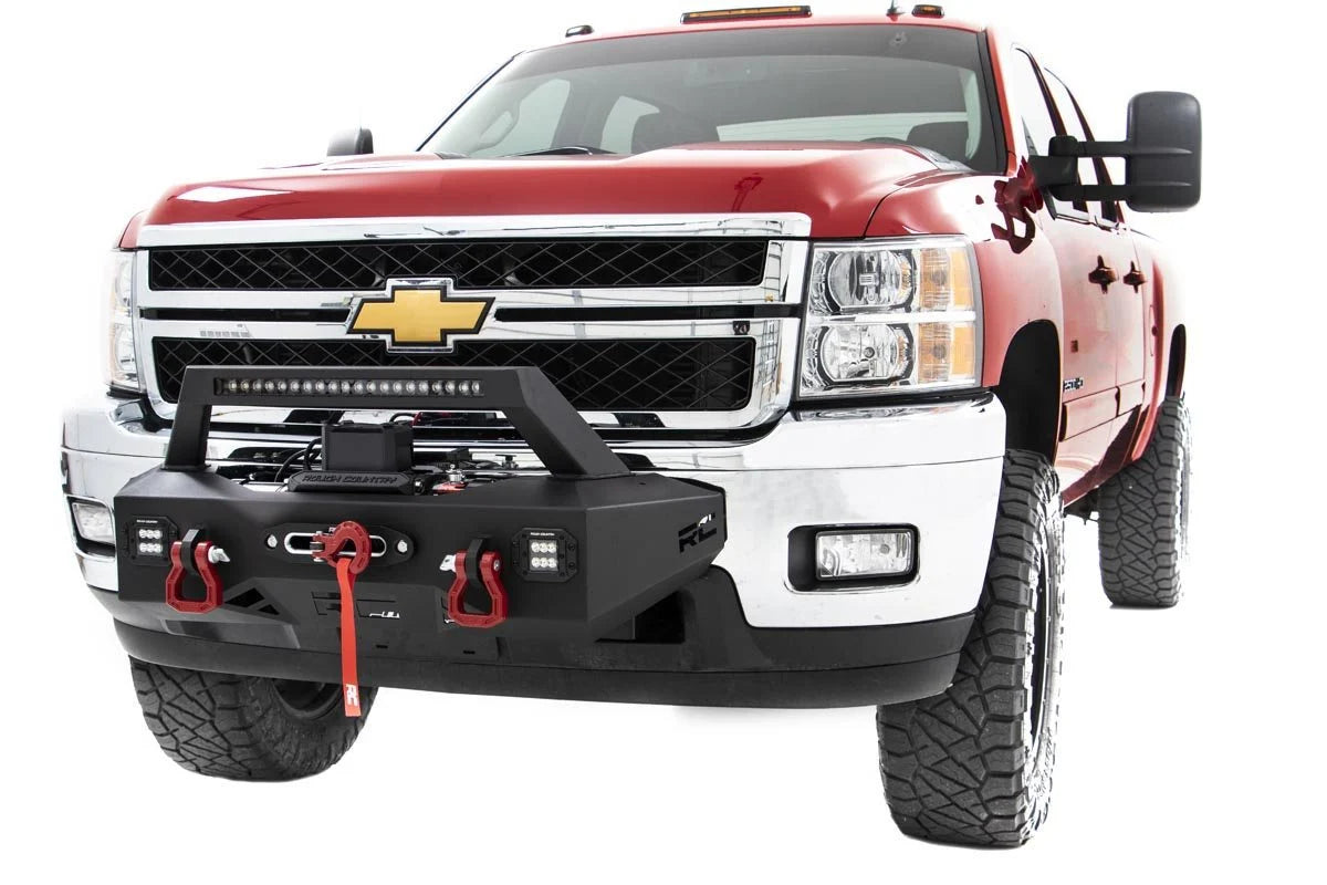 Rough Country 10764 EXO Win Mount Kit | 2011-2019 Silverado/Sierra 2500HD/3500HD