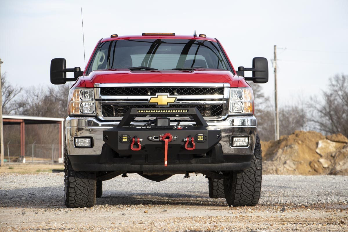 Rough Country 10764 EXO Win Mount Kit | 2011-2019 Silverado/Sierra 2500HD/3500HD