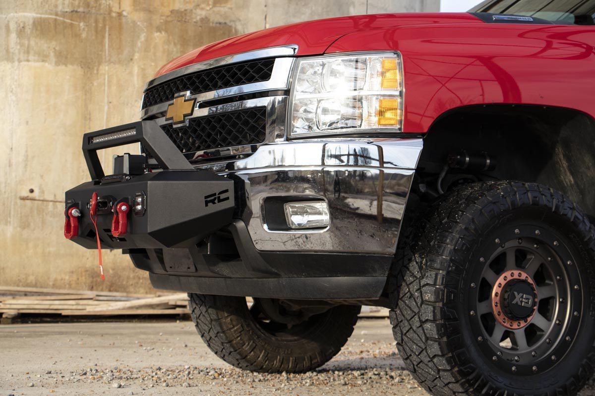 Rough Country 10764 EXO Win Mount Kit | 2011-2019 Silverado/Sierra 2500HD/3500HD