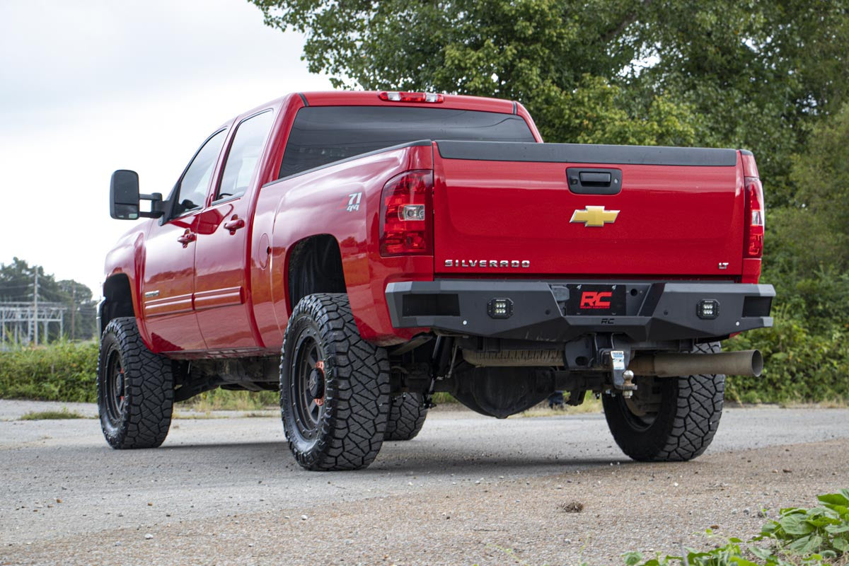 Rough Country 10779 LED Rear Bumper | 2011-2019 Silverado/Sierra 2500HD/3500HD