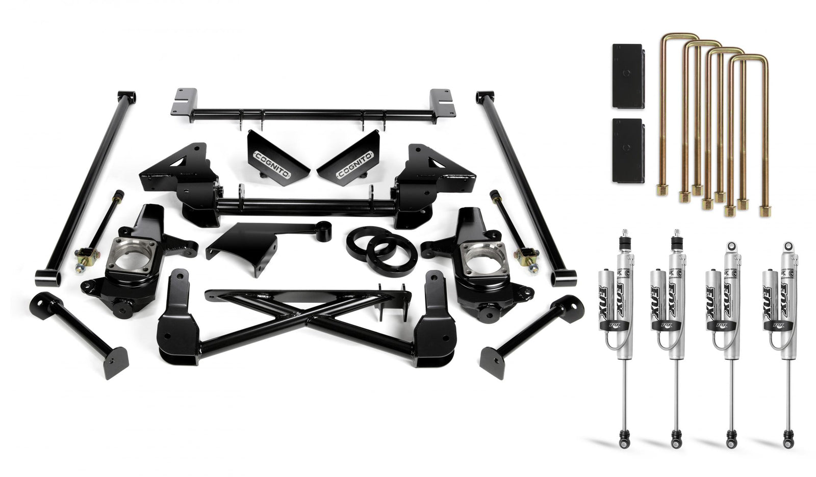 Cognito 110-P0786 7in Standard Lift Kit w/ Fox PSRR 2.0 Shocks | 2001-2010 GM 2500/3500