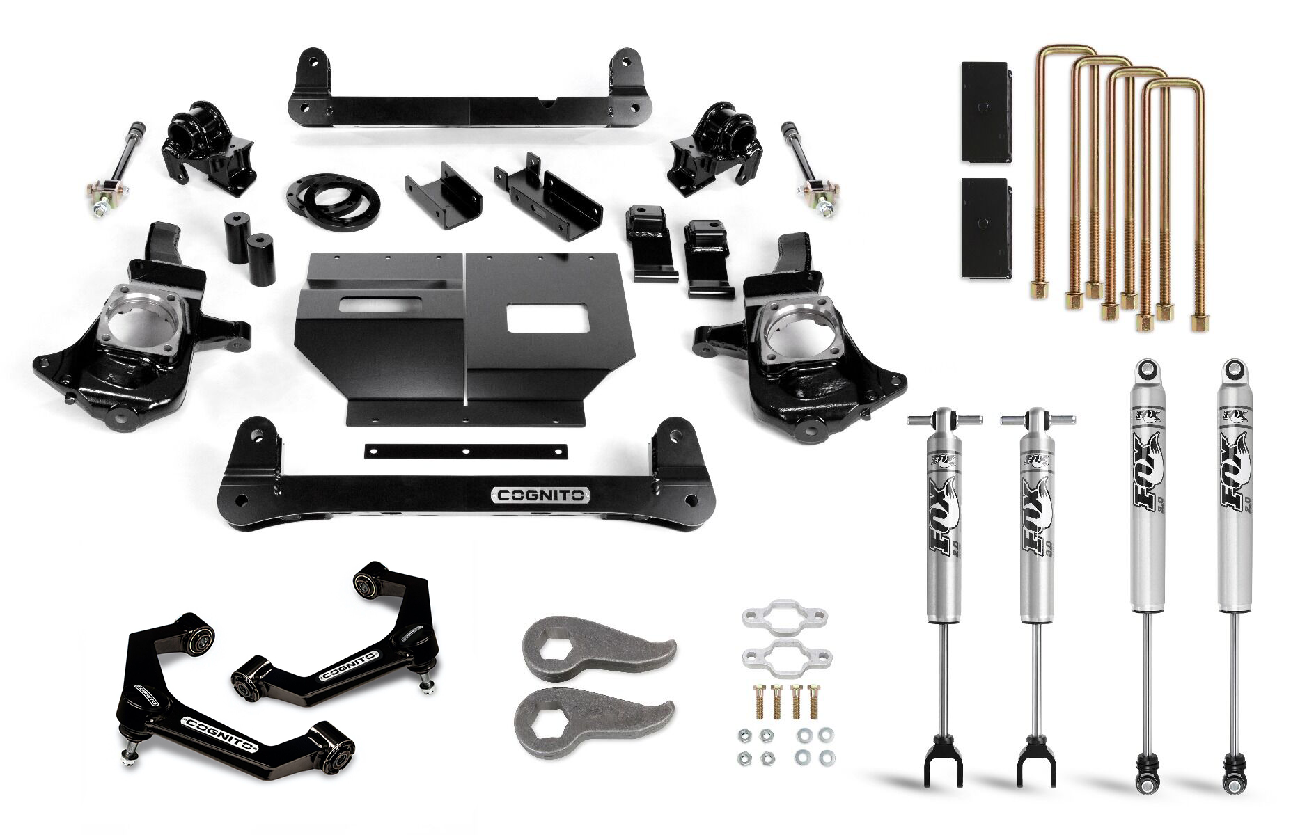 Cognito 110-P0968 6in Standard Lift Kit w/ Fox PS 2.0 IFP Shocks | 11-19 GM 2500/3500