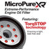 PPE 114000555 MicroPure Extreme Performance Engine Oil Filter | 2001-2019 Silverado/Sierra 2500HD/3500HD 6.6L