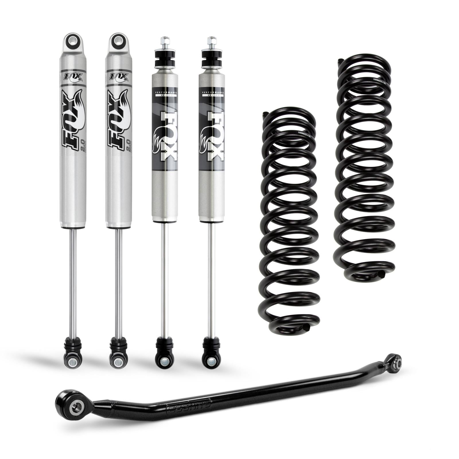 Cognito 115-P1016 3in Performance Leveling Kit w/ Fox PS 2.0 IFP Shocks | 2013-2022 Ram 3500 4WD