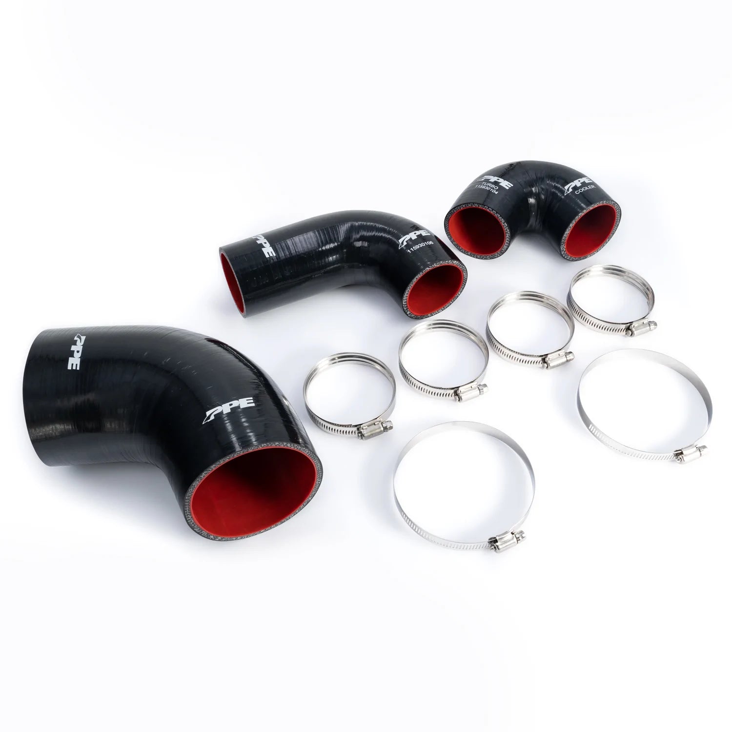 PPE 115930100 Performance Silicone Intake & Intercooler Boot Kit | 2019-2022 1500 3.0L