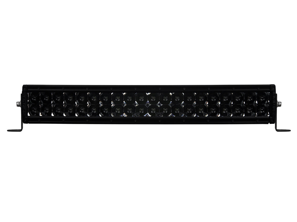 Rigid 120213 20 E-Series Pro Midnight Spot Beam Light Bar | Universal