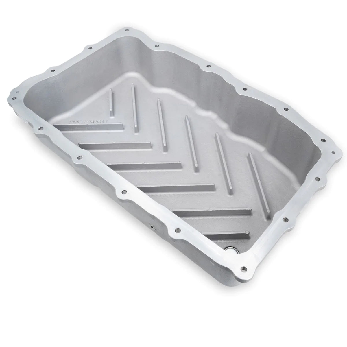 PPE 128051100 Heavy Duty Cast Aluminum Transmission Pan Raw | 2020-2022 1500 3.0L