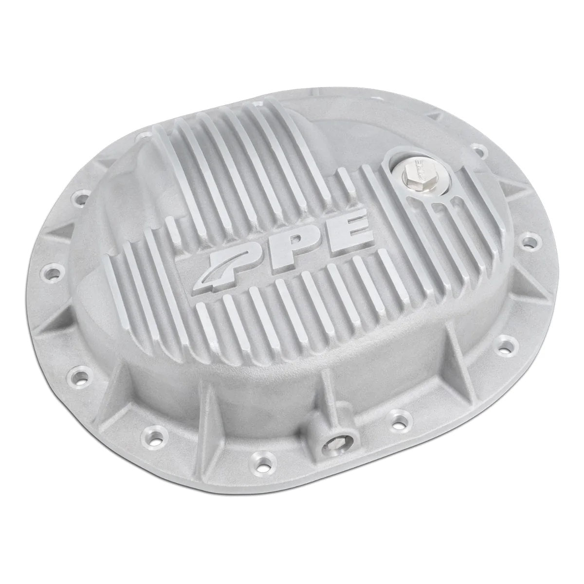 PPE 138051200 Heavy Duty Cast Aluminum Rear Differential Cover w/ Raw Finish | 2014-2022 Silverado/Sierra 1500