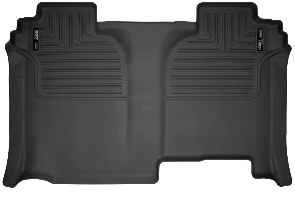 Husky 14221 Weatherbeater Rear Floor Liner | 2020-2022 Silverado/Sierra 2500HD/3500HD