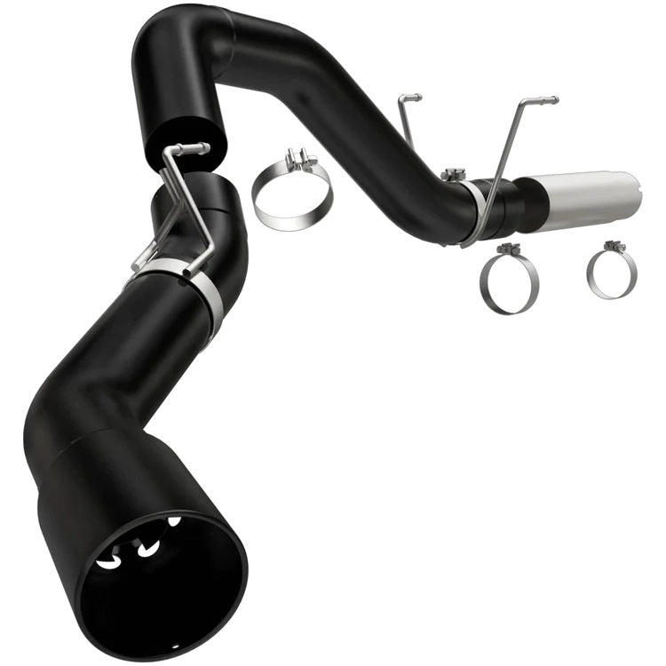 MagnaFlow 17071 5in DPF Back Exhaust System Black Coated w/ Tip | 2019-2023 Dodge Ram 2500/3500 6.7L Cummins