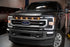 Custom Auto Works 2020SD-PL Raptor-Style Amber LED Grille Light | 2020-2022 F250/F350 Platinum & King Ranch