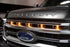 Custom Auto Works 2020SD-PL Raptor-Style Amber LED Grille Light | 2020-2022 F250/F350 Platinum & King Ranch