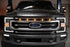 Custom Auto Works 2020SD-PL Raptor-Style Amber LED Grille Light | 2020-2022 F250/F350 Platinum & King Ranch