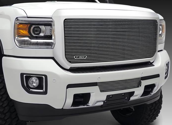 T-Rex 20211 Horizontal Billet Grille | 2015-2019 Sierra 2500HD/3500HD