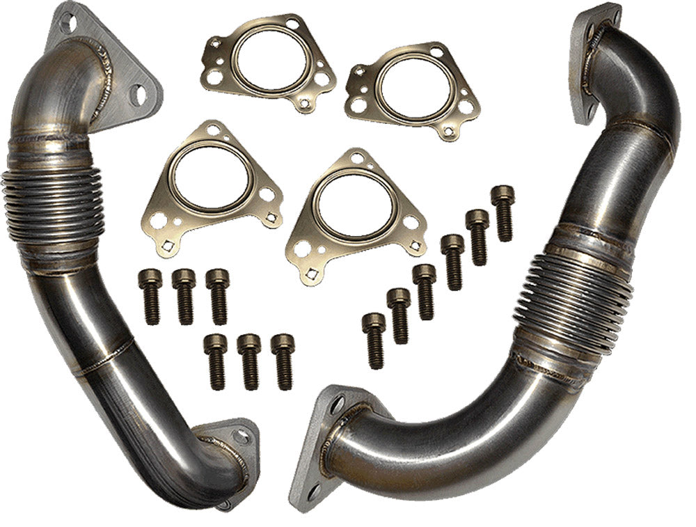 ATS 204-138-4248 Direct Replacement Up-Pipe Kit | 2001-2010 Silverado/Sierra 2500HD/3500HD 6.6L