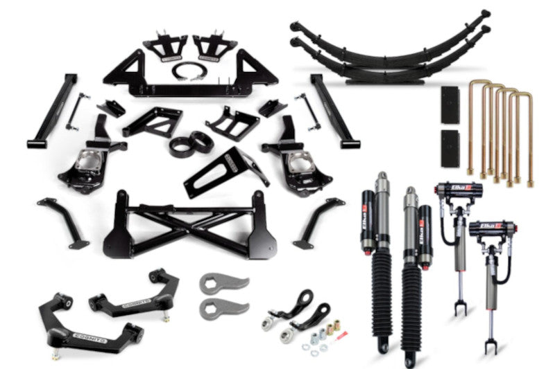 Cognito 210-P1178 12in Elite Lift Kit w/ Elka 2.5 Reservoir Shocks | 2020-2024 Silverado/Sierra 2500HD/3500HD