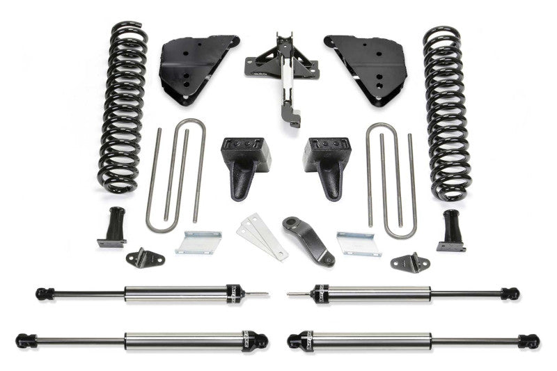 FabTech K2405DL 4in Basic Lift Kit w/ Dirt Logic Shocks | 2023-2024 F250/F350 4WD