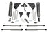 FabTech K2405DL 4in Basic Lift Kit w/ Dirt Logic Shocks | 2023-2024 F250/F350 4WD