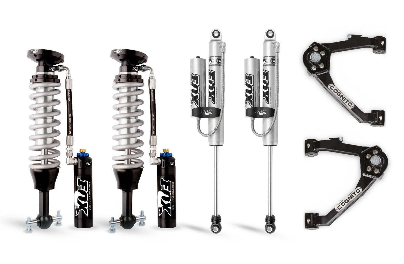 Cognito 210-P1013 3in Elite Leveling Kit w/ Fox FSRR Shocks | 2014-2018 Silverado/Sierra 1500