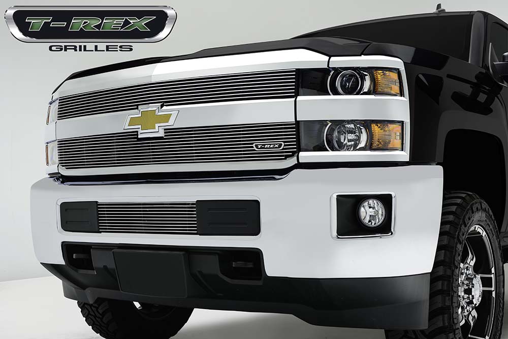 T-Rex 21122 Horizontal Billet Grille | 2015-2017 Silverado 3500HD