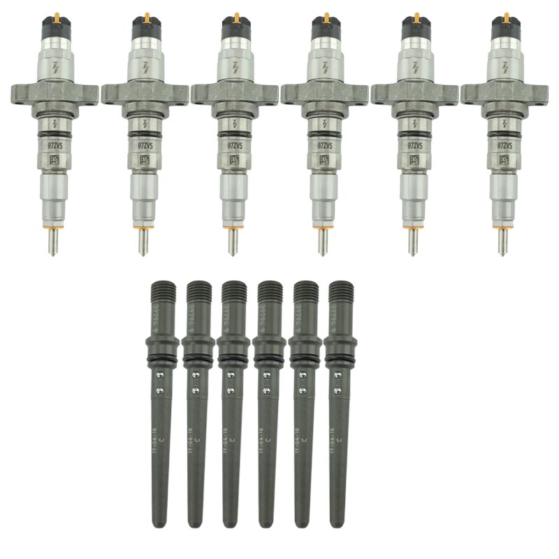 Industrial 214311 Reman Stock Injector Pack w/ Connecting Tubes | 2003-2004 Ram 5.9L Cummins