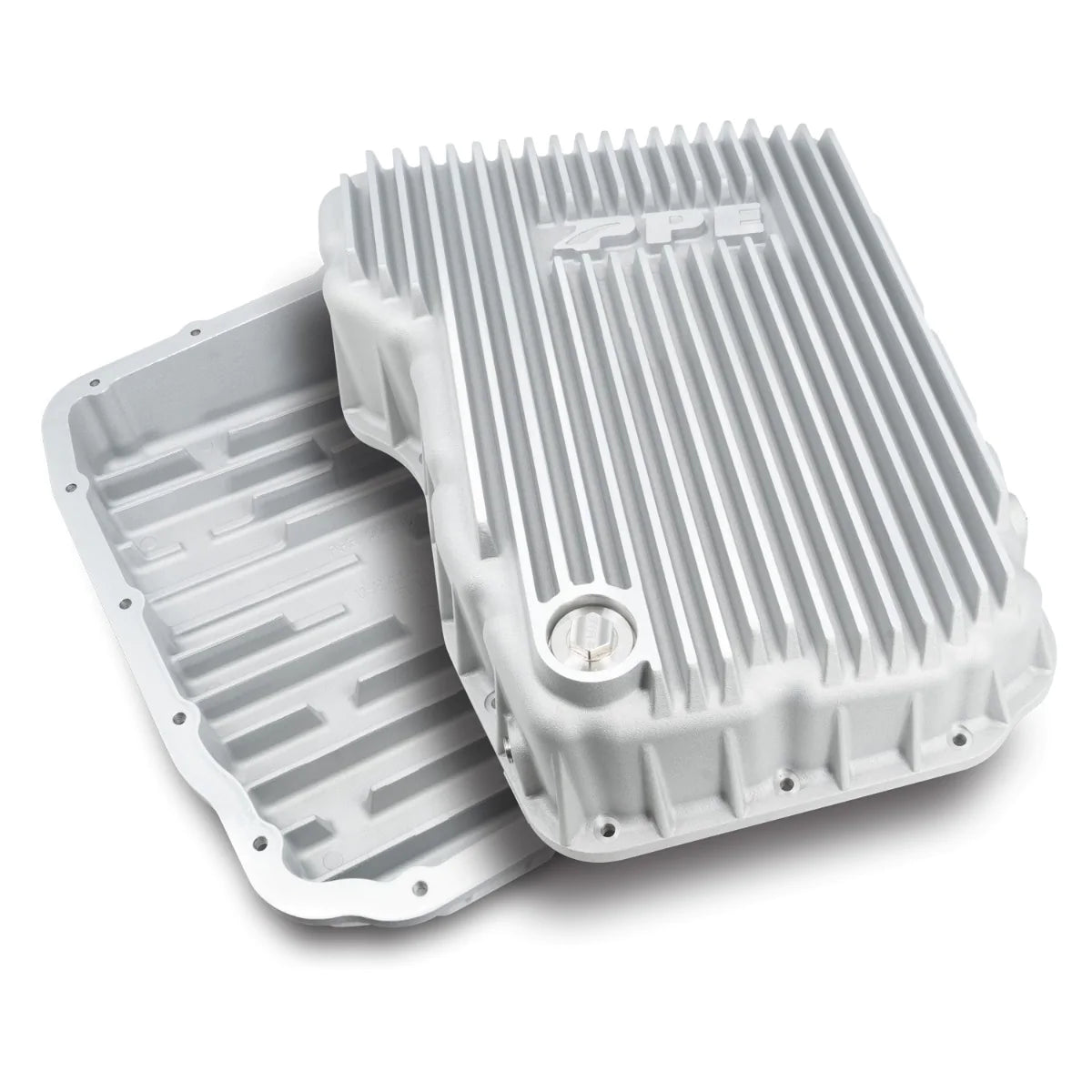 PPE 228052100 Heavy Duty Cast Aluminum Transmission Pan w/ Raw Finish | 2007.5-2022 Ram 2500