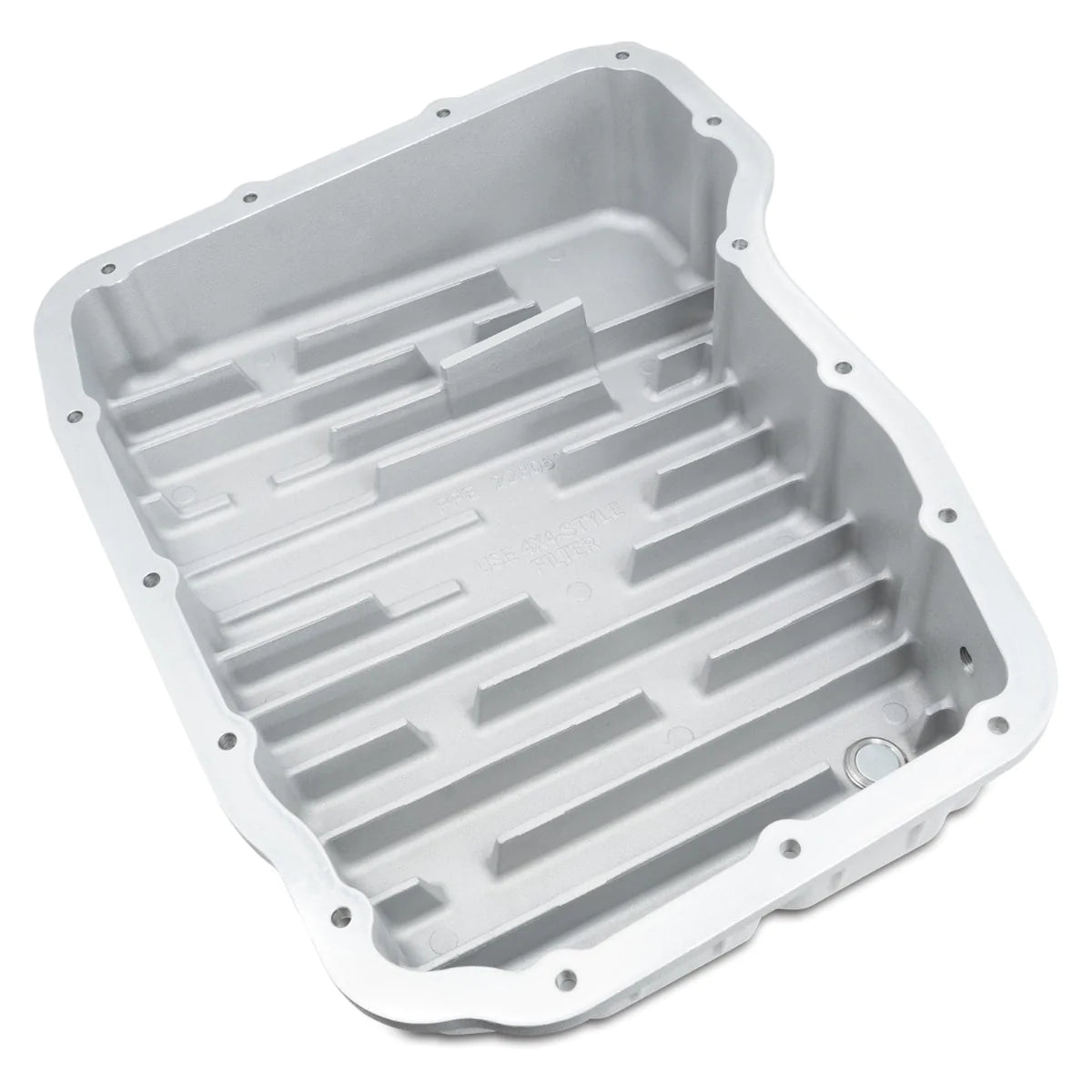 PPE 228052100 Heavy Duty Cast Aluminum Transmission Pan w/ Raw Finish | 2007.5-2022 Ram 2500