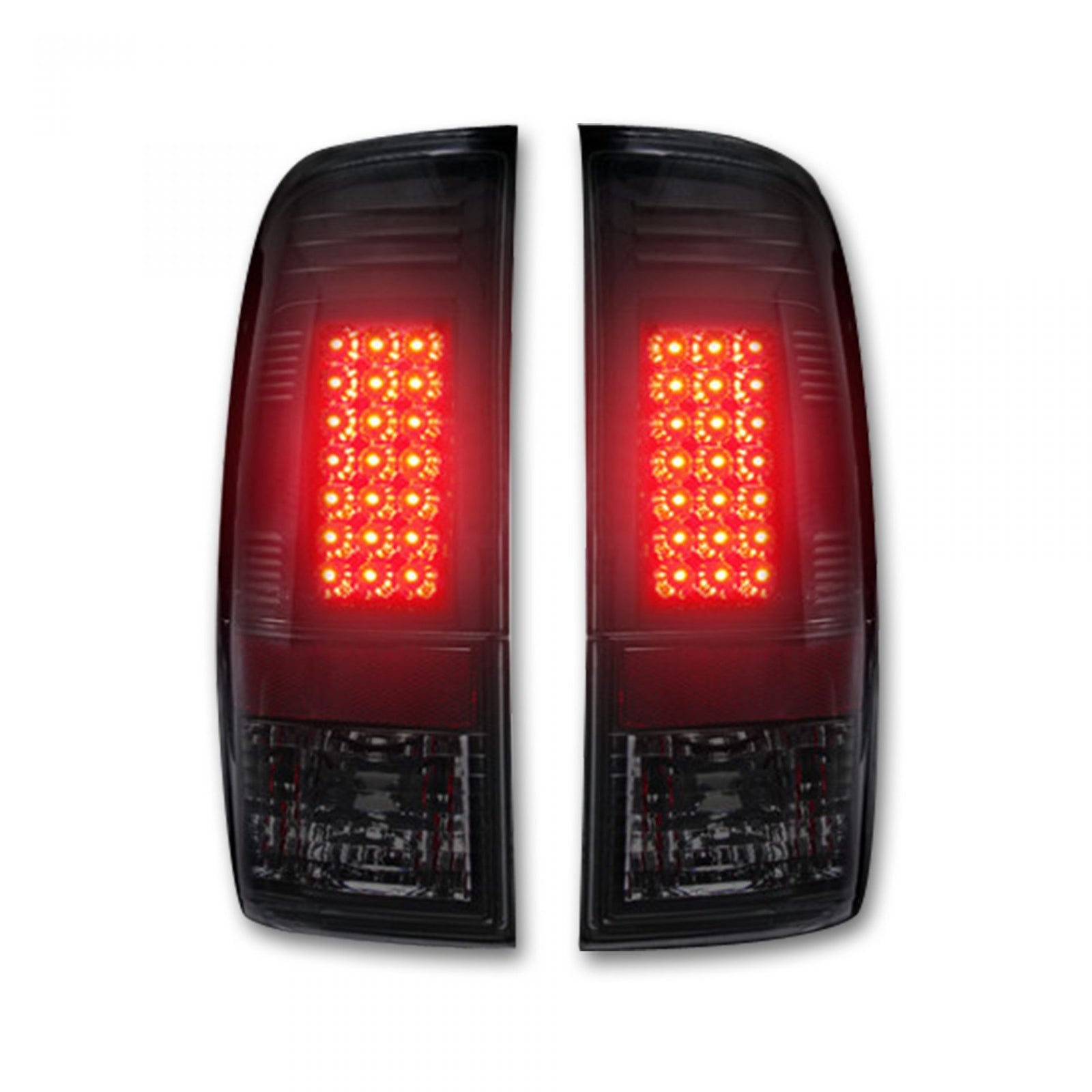 Recon 264176BK Smoked LED Tail Lights | 2008-2016 F250/F350