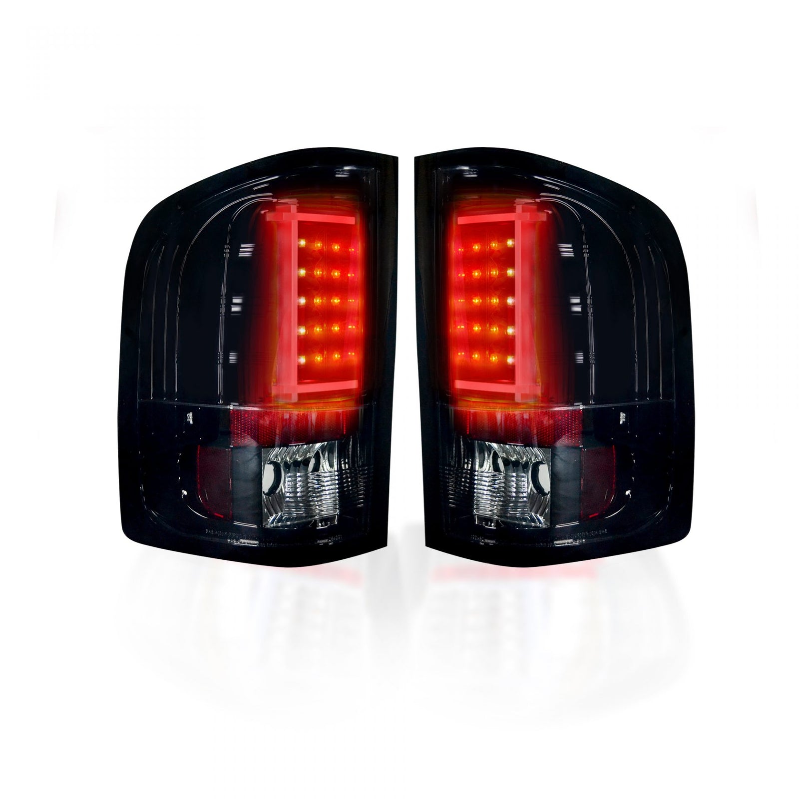 Recon 264291BK Smoked OLED Tail Lights | 2007.5-2013 Silverado 2500/3500HD