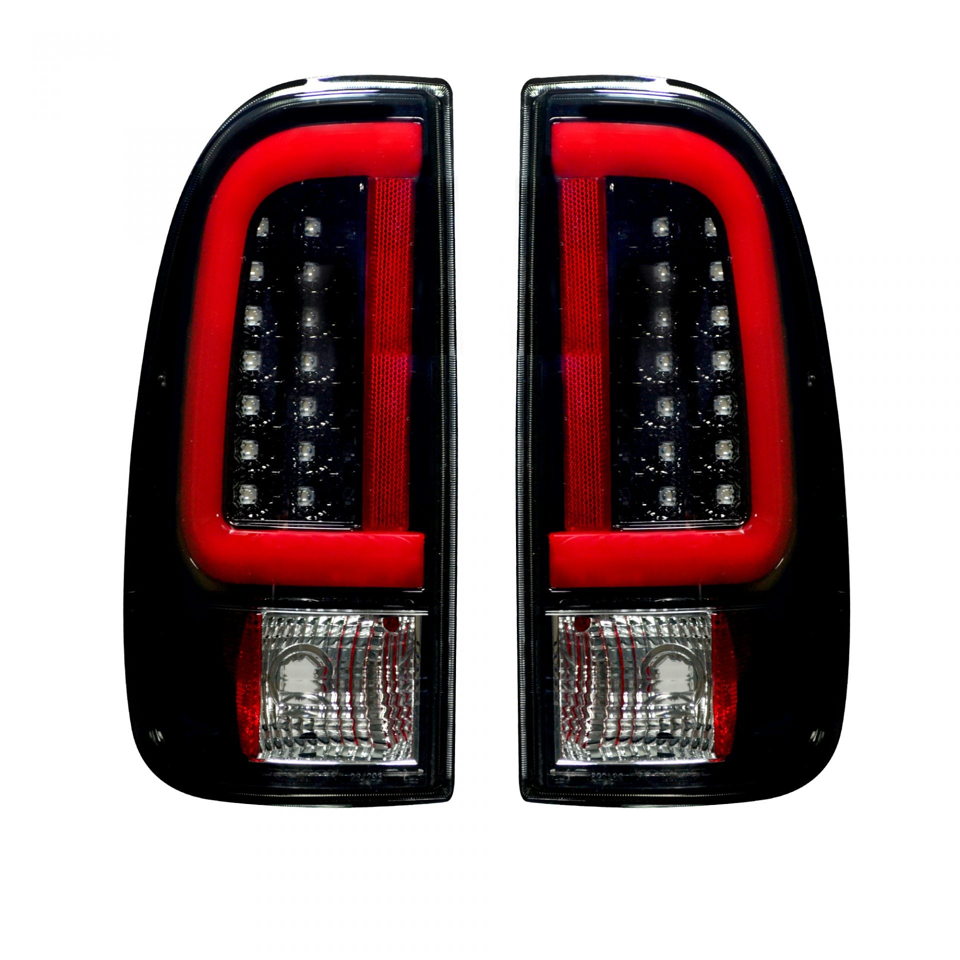 Recon 264293BK OLED Smoked Tail Lights | 2008-2016 F250/F350