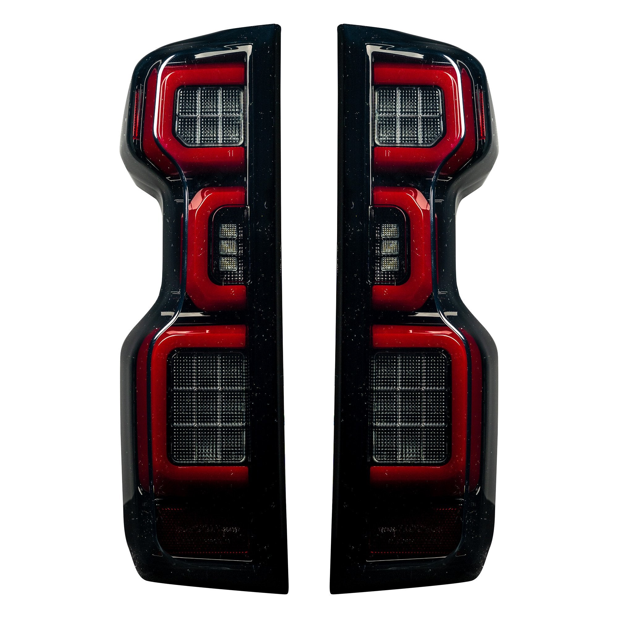 Recon 264397BK LED Smoked Tail Lights | 2019-2022 Silverado 1500/2500HD/3500HD