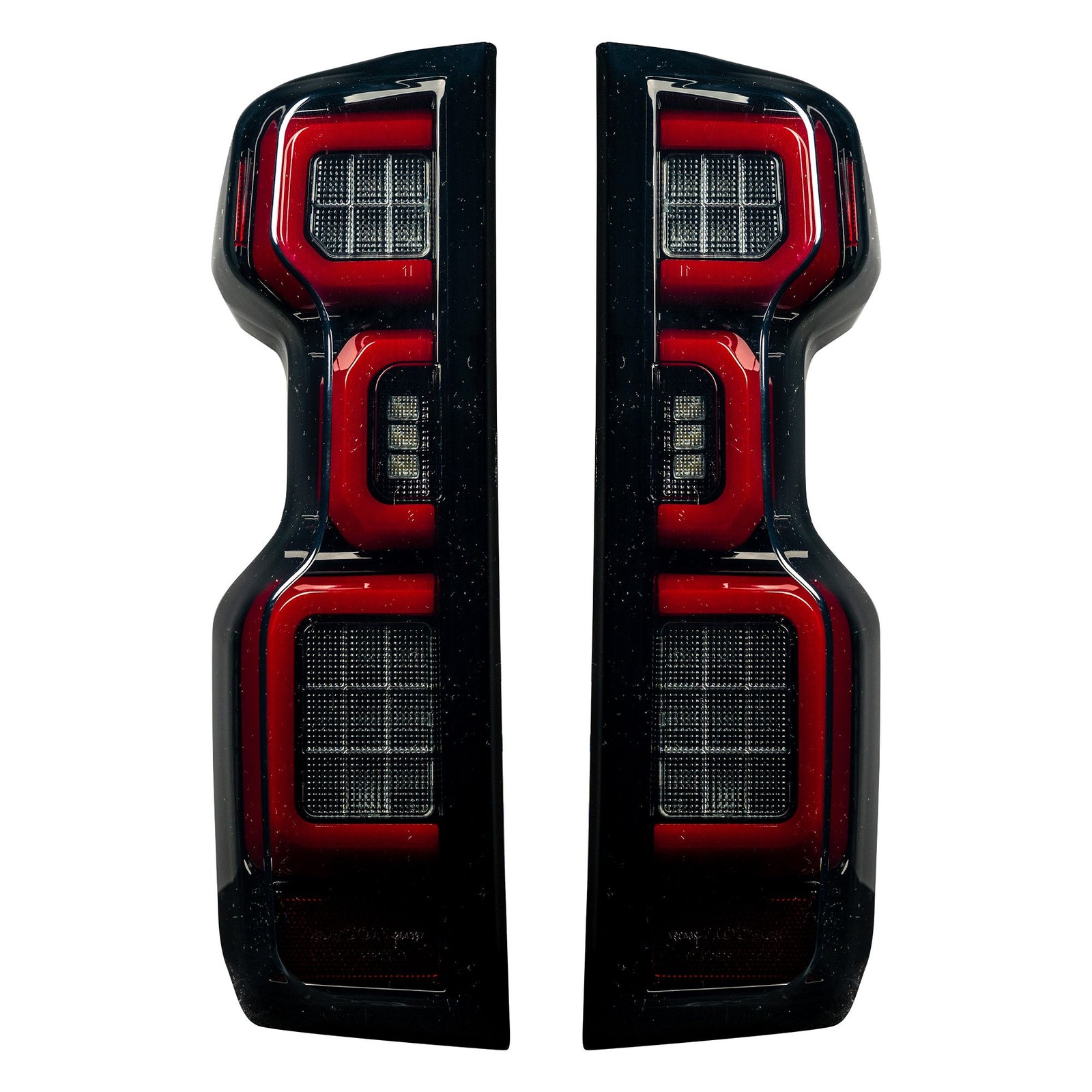 Recon 264397BK LED Smoked Tail Lights | 2019-2022 Silverado 1500/2500HD/3500HD