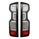 Recon 264397CL LED Clear Tail Lights | 2019-2022 Silverado 1500/2500HD/3500HD