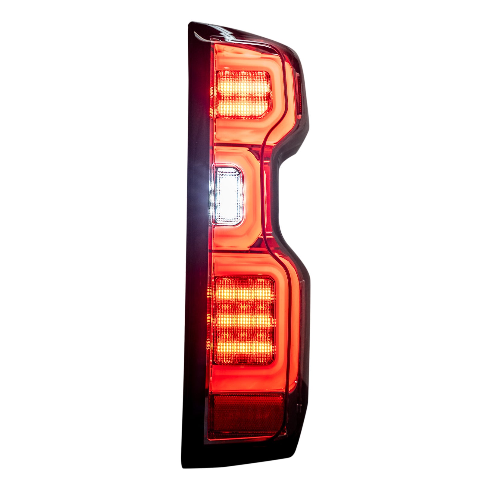 Recon 264397CL LED Clear Tail Lights | 2019-2022 Silverado 1500/2500HD/3500HD