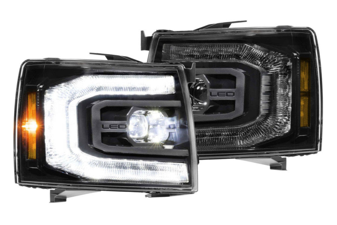 Morimoto LF540.2-ASM XB LED Gen 2 Headlights - Pair | 2007-2013 Silverado 2500HD/3500HD