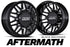 DDC Wheels 210-20-01BM-A Aftermath Black/Milled 20X8.25 8X210 Dually Wheel Set | 2011-2023 Silverado/Sierra 3500HD