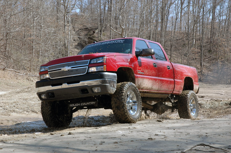 Rough Country 29740 6in Lift Kit w/ M2 Monotube Shocks | 2001-2010 Silverado/Sierra 2500HD/3500HD