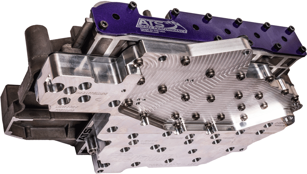 ATS 303-910-2326 68RFE Billet Channel Plate Valve Body | 2007.5-2011 Ram 6.7L Cummins