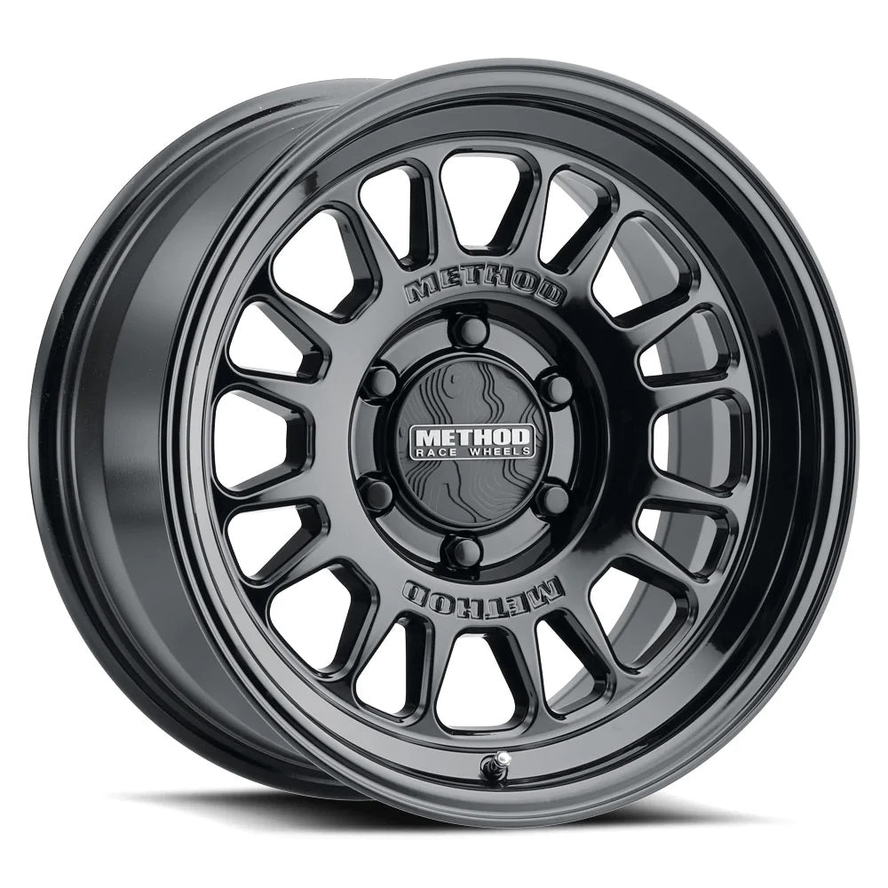 Method MR318890801318 318 Series 18x9in Gloss Black 18mm Offset Wheel | 1994-2024 Ram 2500/3500, 01-10 GM 2500/3500