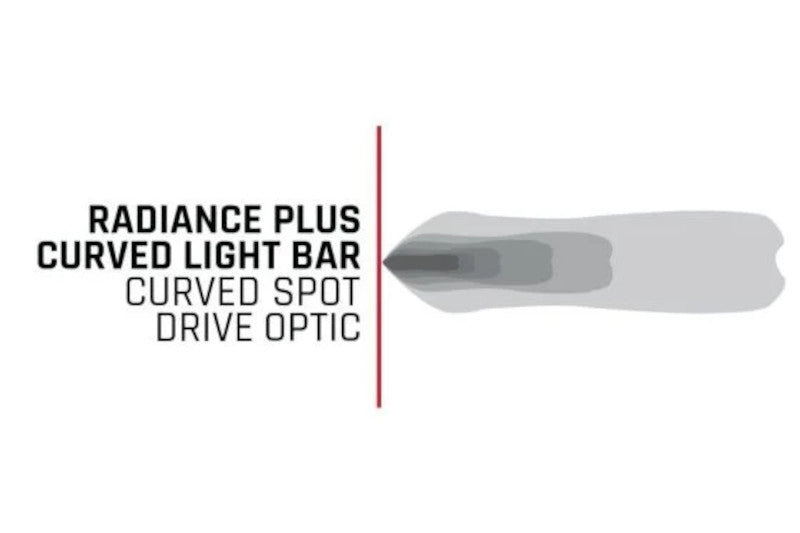 Rigid 320053 Radiance Curved 20 RGBW Light Bar | Universal