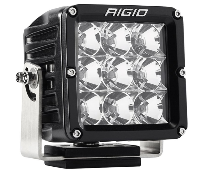 Rigid 321113 D-XL PRO LED Light Flood Optic Surface Mount Black Housing Single | Universal