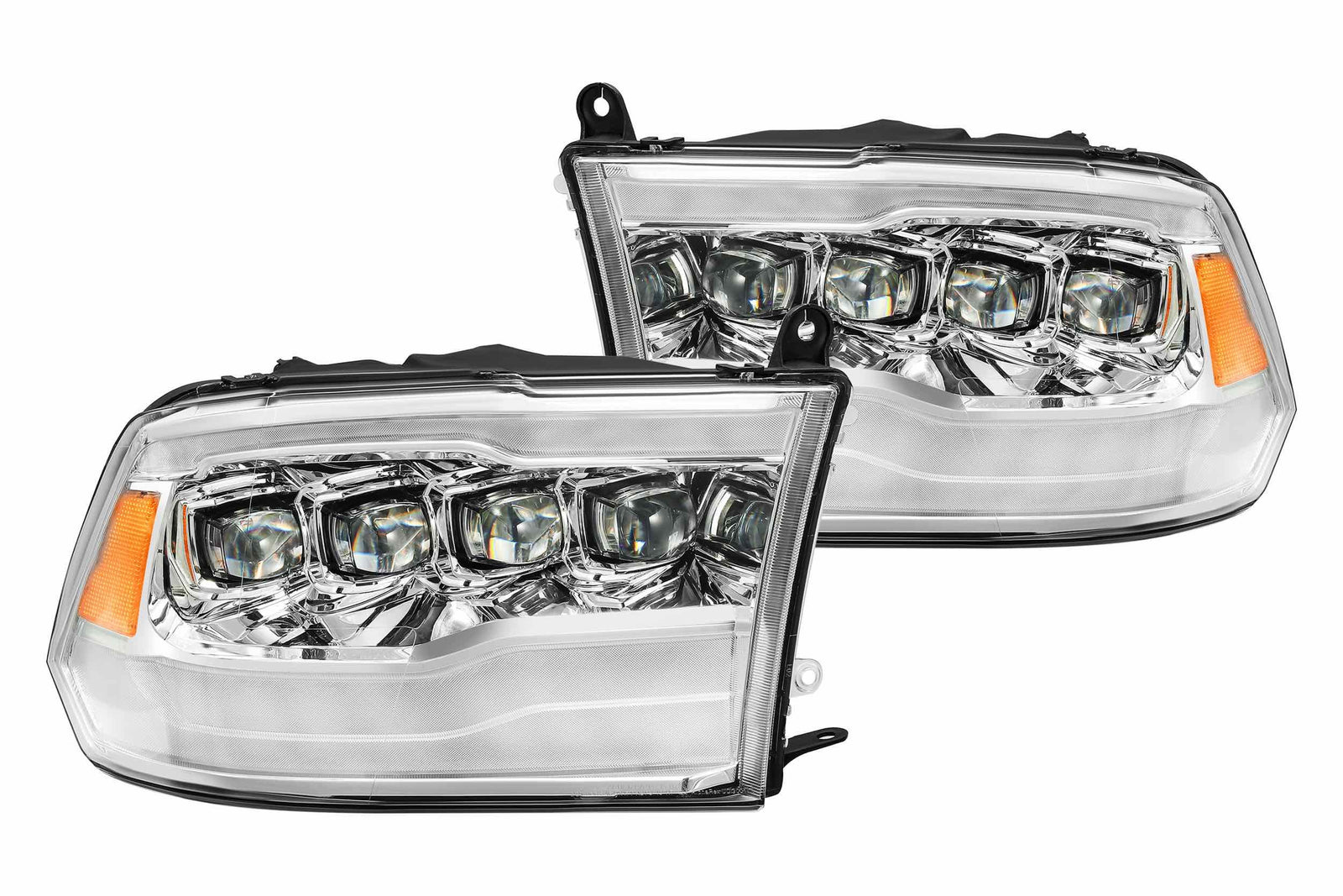 AlphaRex 880541 NOVA Alpha Black LED Headlights | 2009-2018 Ram 1500/2500/3500HD