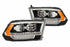 AlphaRex 880524 PRO Halogen HD Look Alpha Black Headlights | 2009-2018 Ram 1500/10-18 Ram 2500/3500