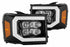 AlphaRex 880607 NOVA Series Chrome LED Headlights | 2007-2013 Sierra 1500/2500/3500HD