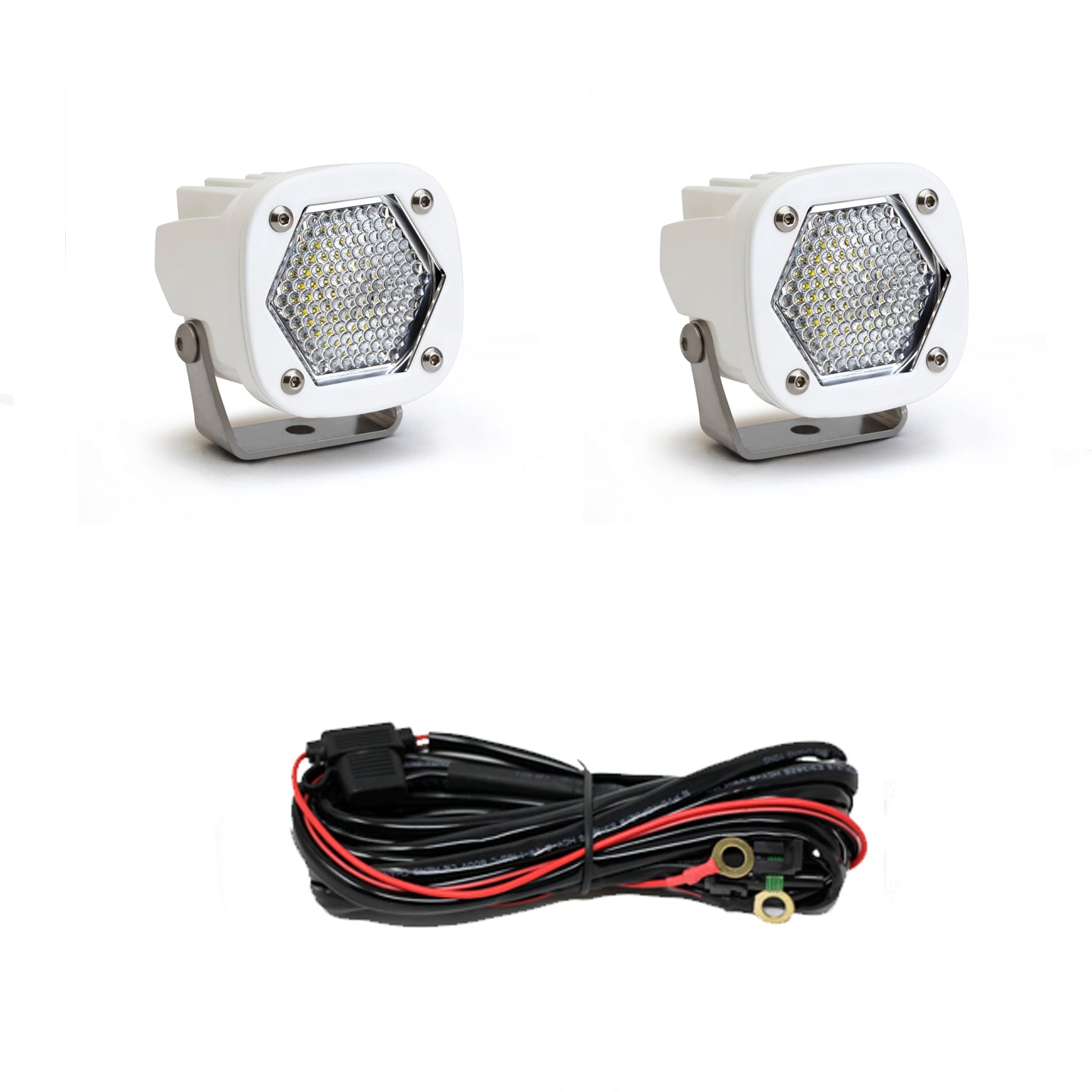 Baja Designs 387806WT LED Light Pods S1 Work/Scene White Pair | Universal