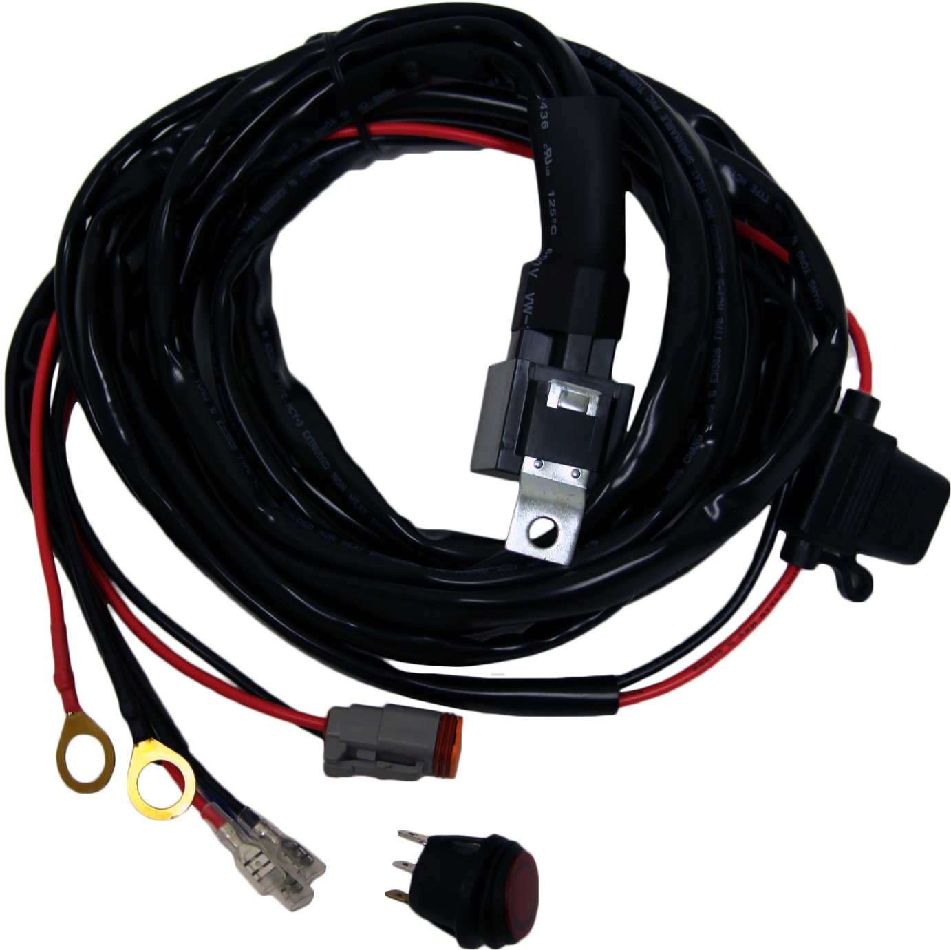 Rigid 40193 High-Power Wiring Harness | Universal