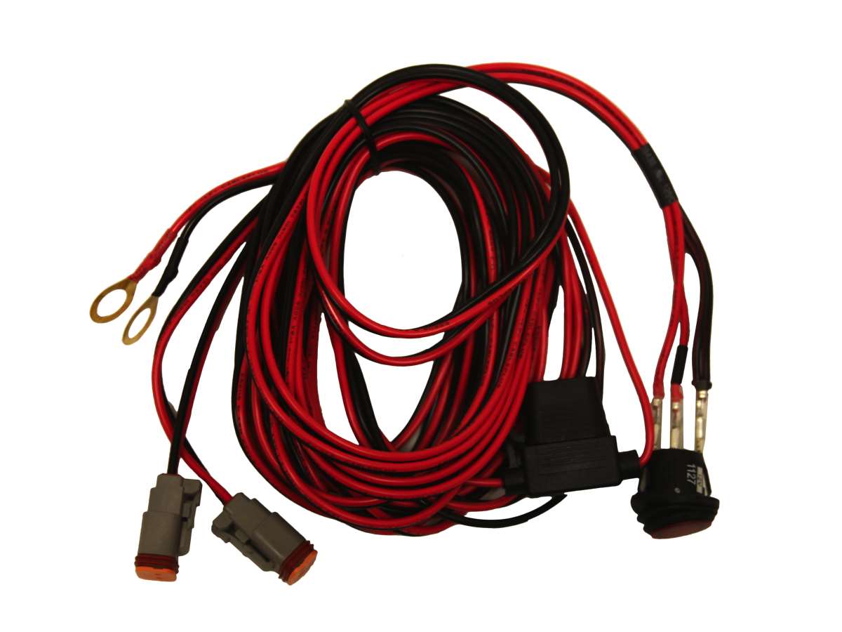 Rigid 40195 D-Series & SR-Q Series Dual Wiring Harness | Universal